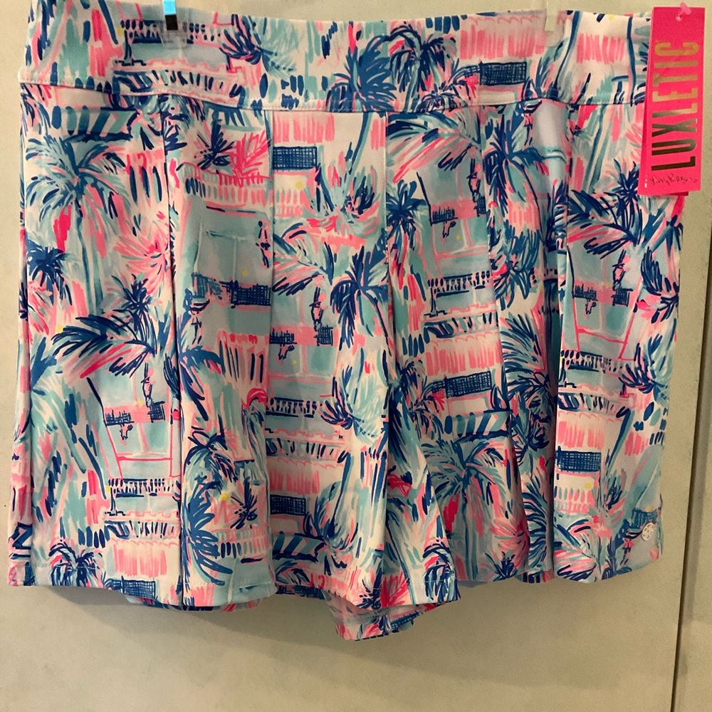 Lilly Pullitzer Luxetic Skort women’s size 16